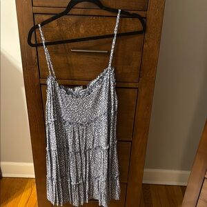 Lulu's Blue Floral Dress